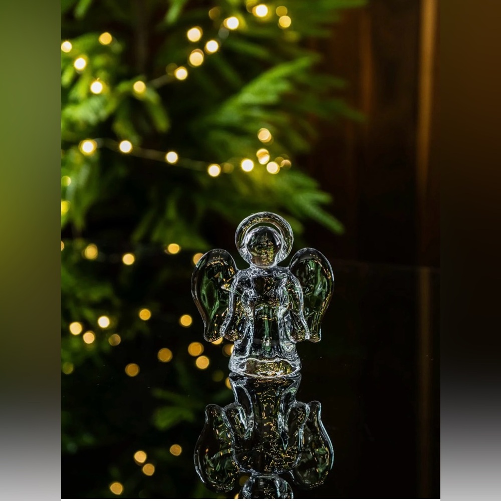 Simon Pearce Glass Angel